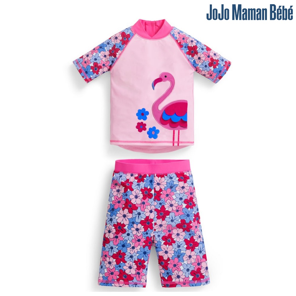 Lasten Uv uimapaita ja uimahousut Jojo Maman Bebe Flamingo