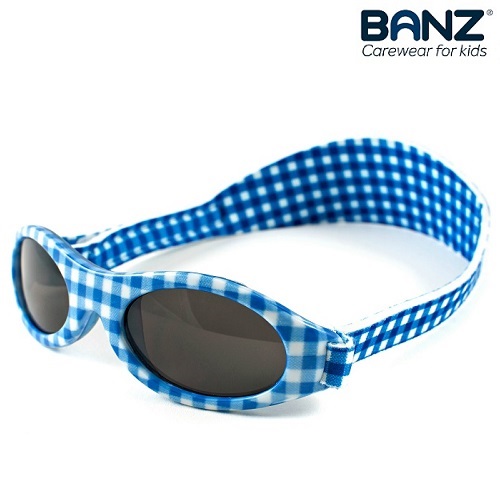 Lasten aurinkolasit KidzBanz blue Chequers