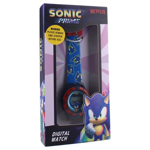 Lasten rannekello Sonic Kids Time Blue