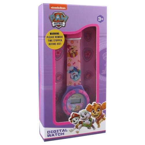 Lasten rannekello Paw Patrol Kids Time Pink