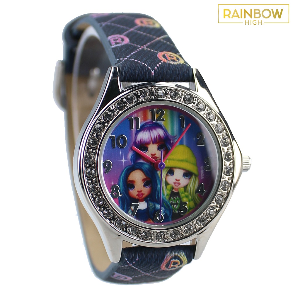 Lasten rannekello Rainbow High Kids Time Blue