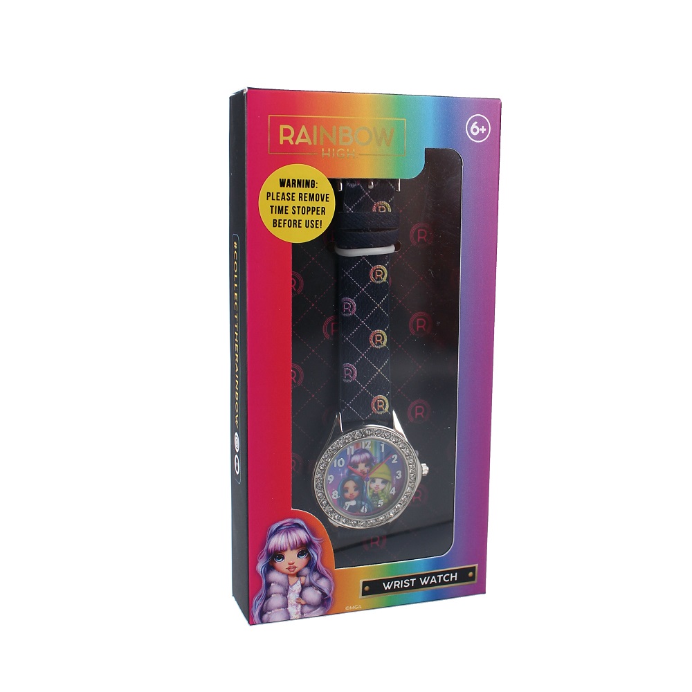 Lasten rannekello Rainbow High Kids Time Blue