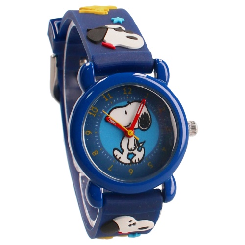 Lasten rannekello Snoopy Kids Time Blue