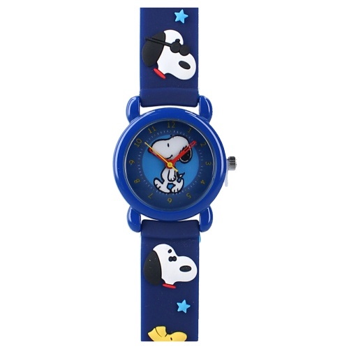 Lasten rannekello Snoopy Kids Time Blue