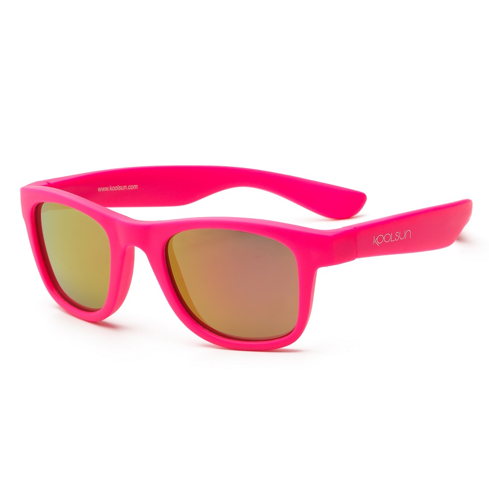 Lasten Aurinkolasit Koolsun Wave Neon Pink