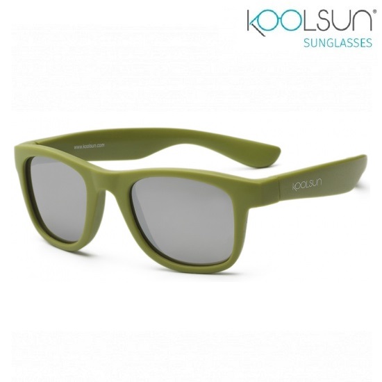 Lasten Aurinkolasit Koolsun Wave Olive Green