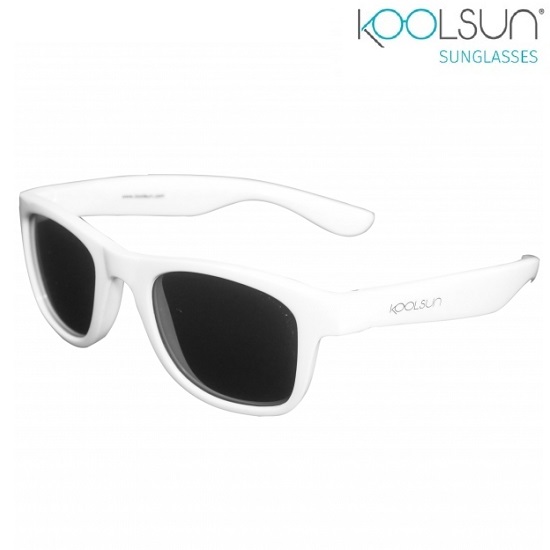 Lasten aurinkolasit Koolsun Wave Marshmallow White