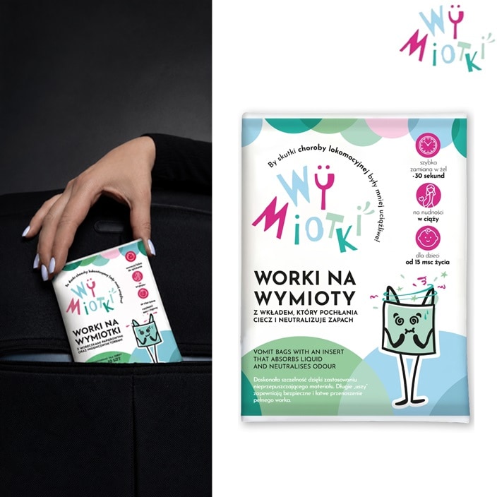 Oksennuspussit - Wumiotki Vomit Bags 6-pack