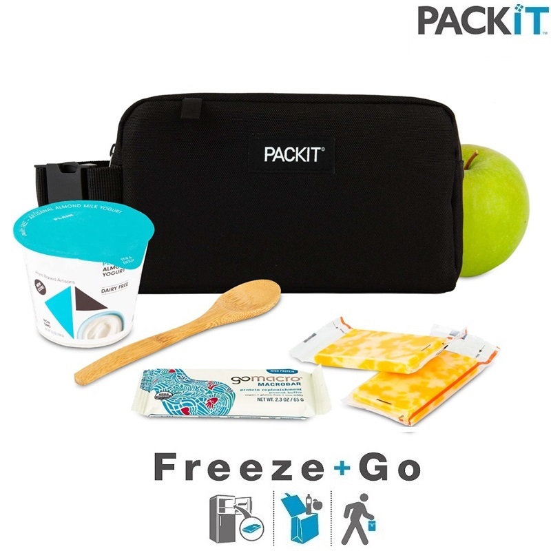 Kylmälaukku PackIt Freezable Snack Box Black