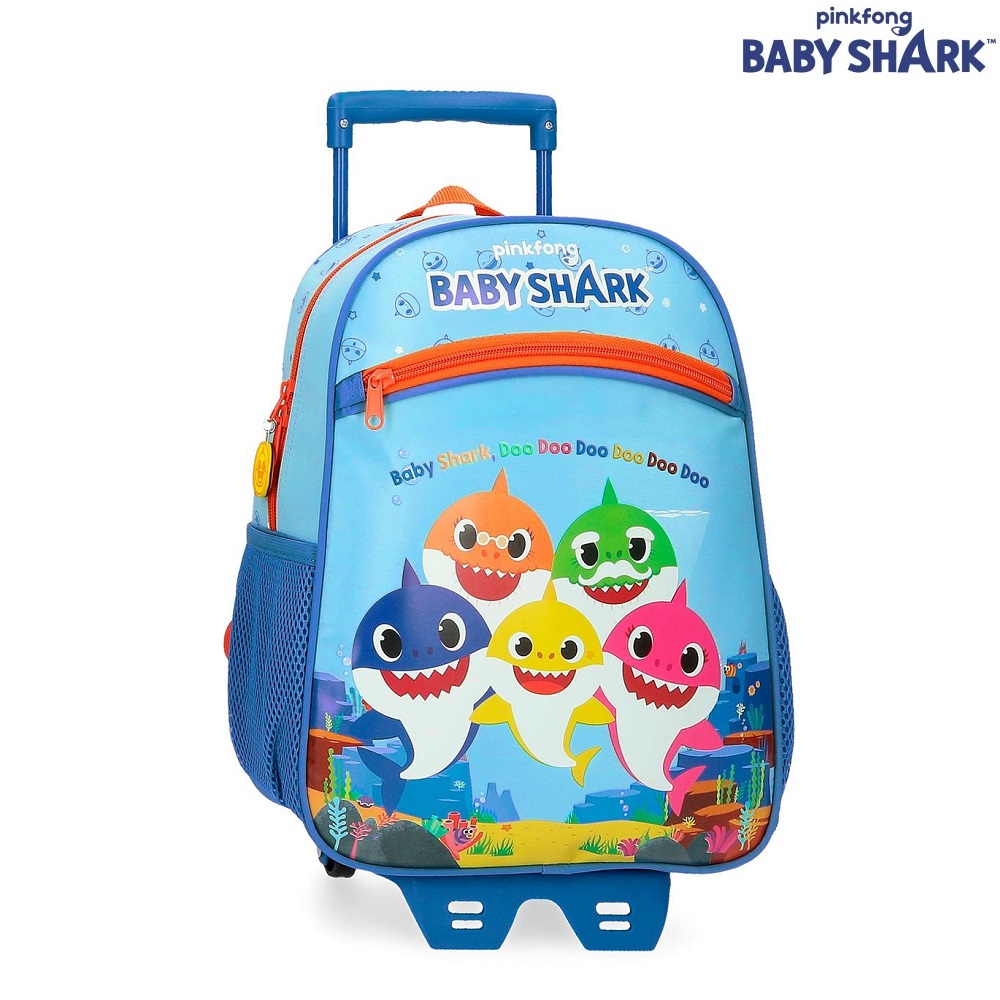 Lasten matkalaukku Baby Shark Happy Family