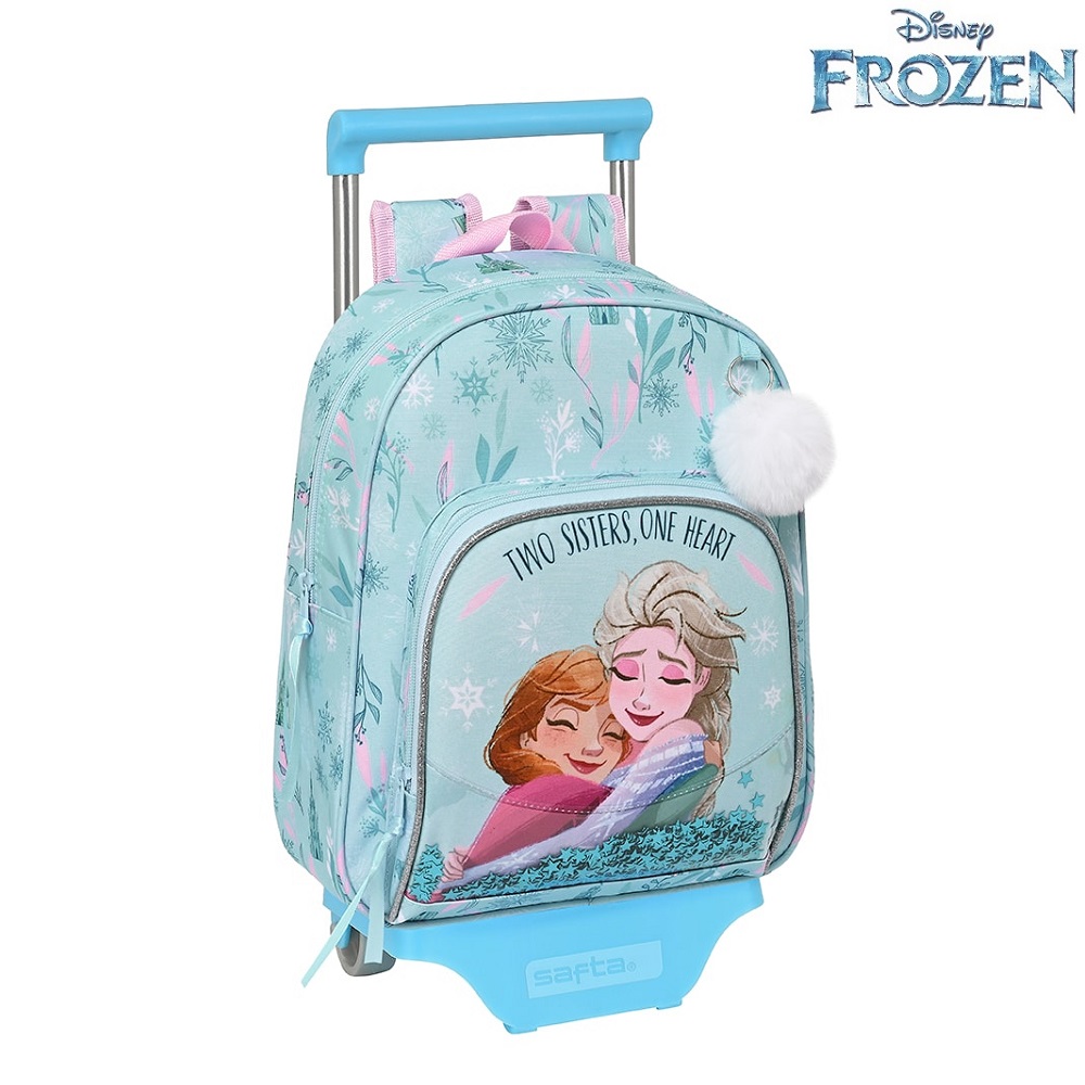 Lasten matkalaukku Frozen Two Sisters One Heart