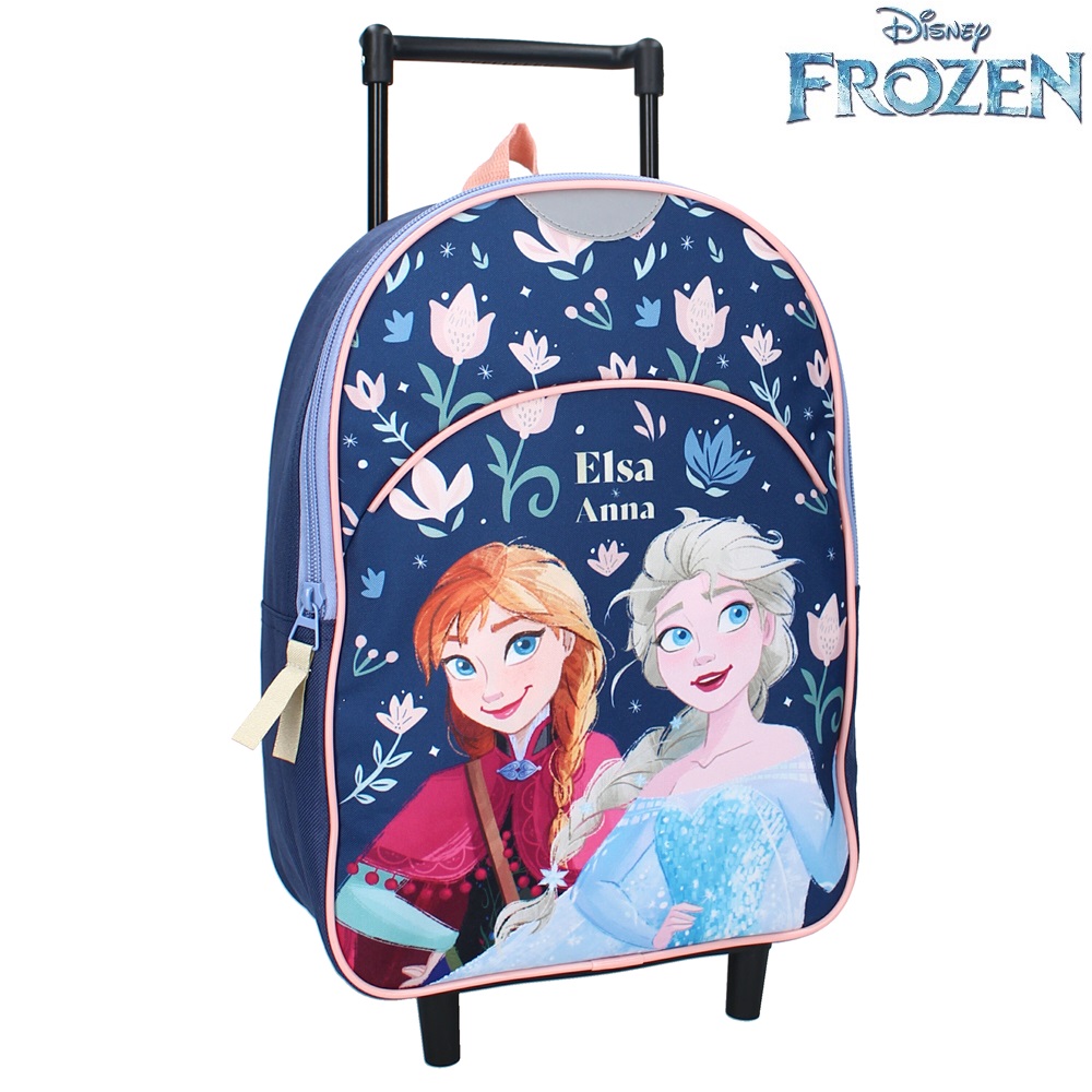 Lasten matkalaukku Frozen Sisters Forever Trolley Backpack