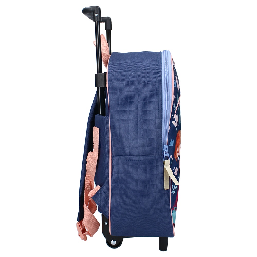 Lasten matkalaukku Frozen Sisters Forever Trolley Backpack