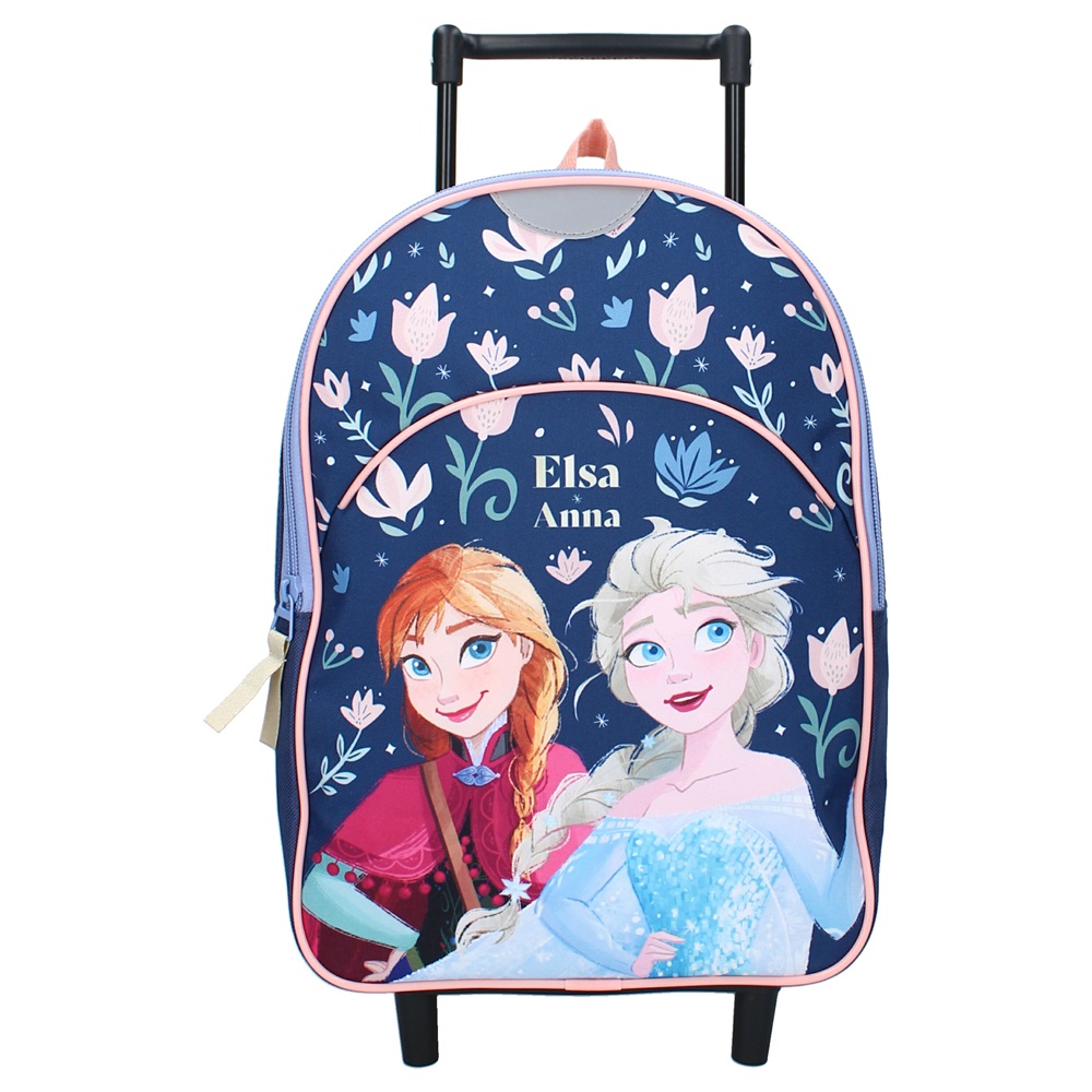 Lasten matkalaukku Frozen Sisters Forever Trolley Backpack