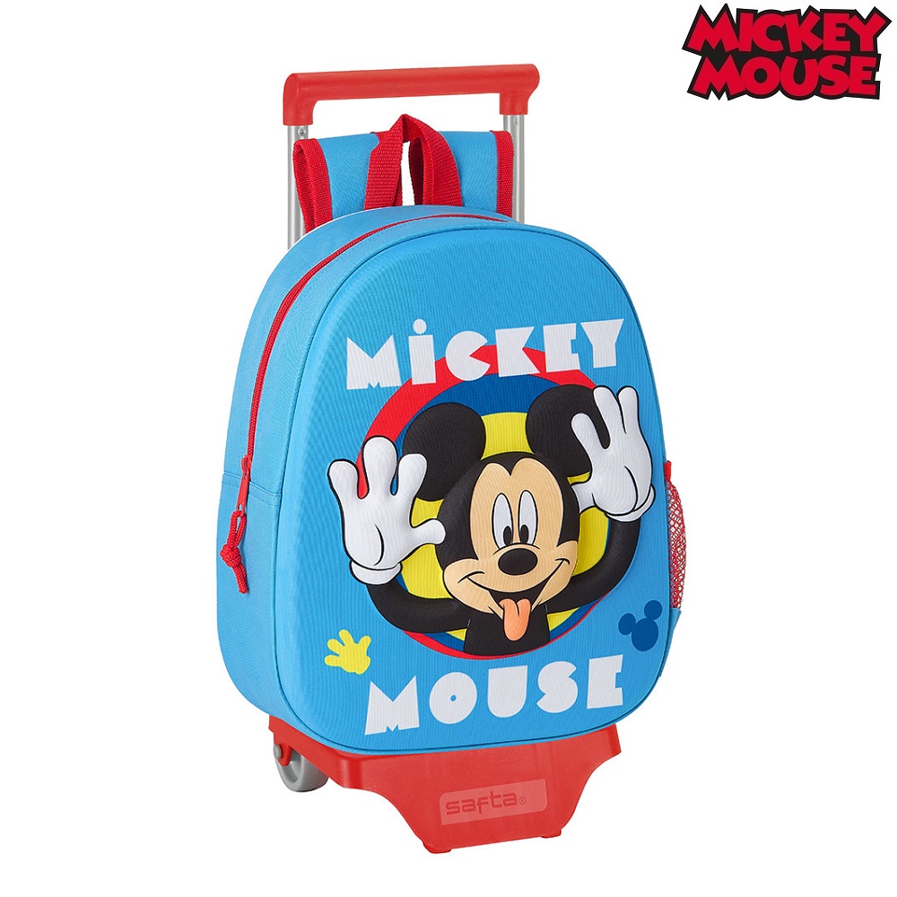 Lasten matkalaukku Mickey House Hello There