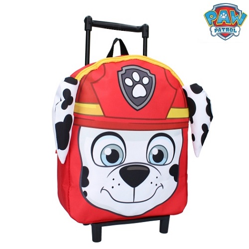Lasten reppu pyörillä Paw Patrol Marshall