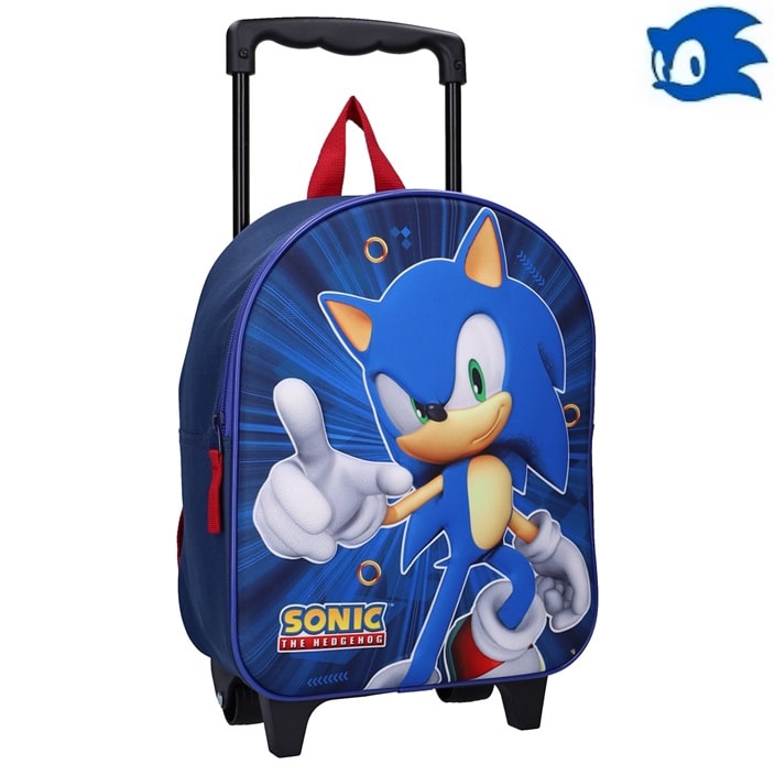 Lasten matkalaukku Sonic Great Escapes 3D