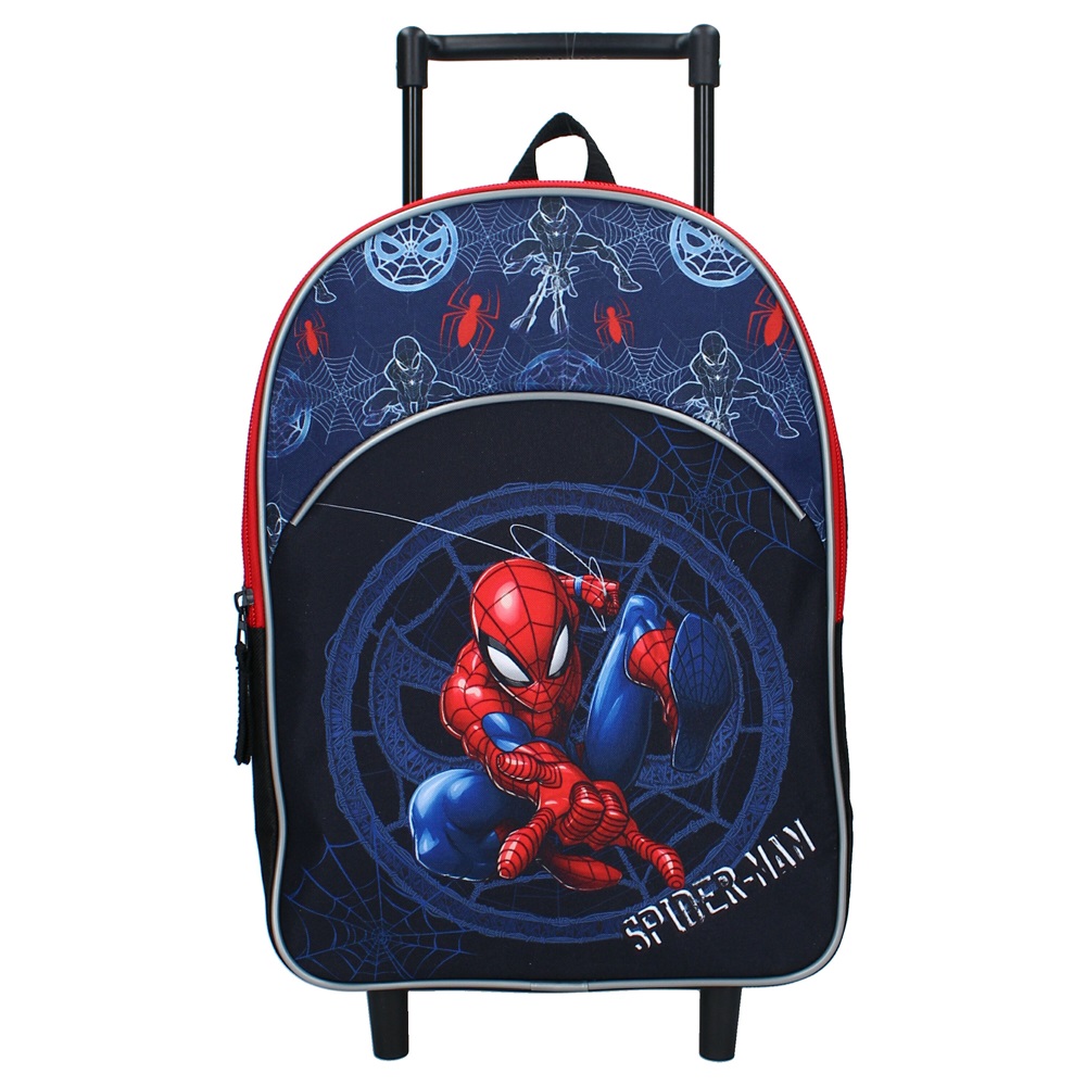 Lasten matkalaukku Spiderman Fight Against Wrong Trolley Backpack