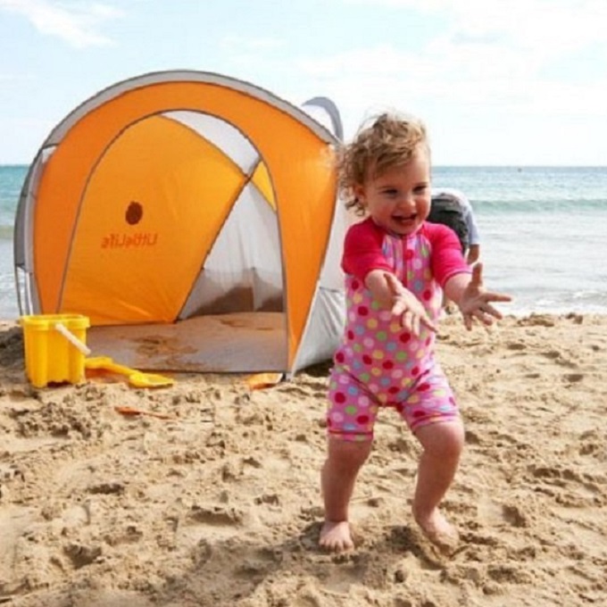 Rantateltta UV-suojalla LittleLife UV-teltta Compact