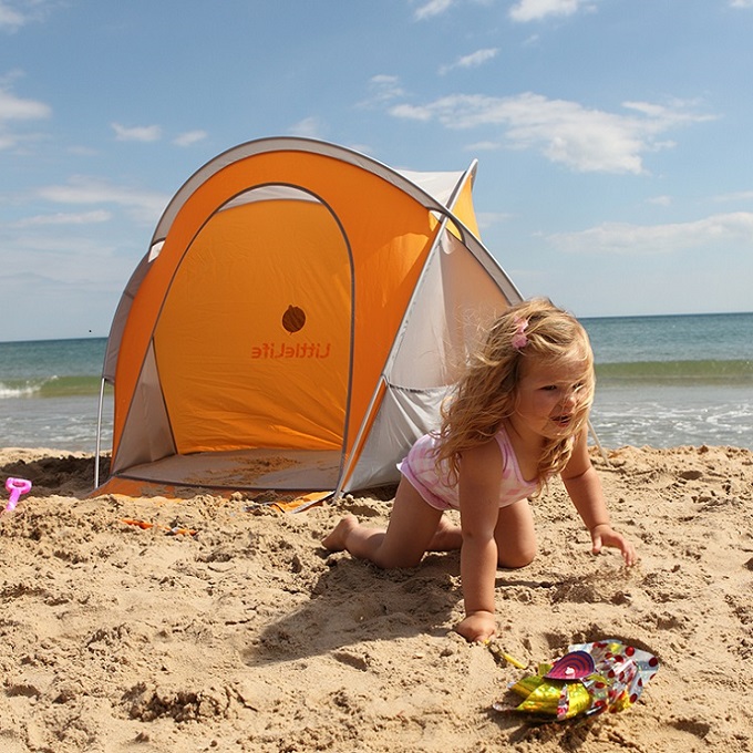 Rantateltta UV-suojalla LittleLife UV-teltta Compact