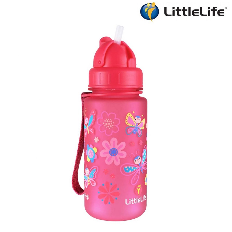 Lasten juomapullo LittleLife Butterfly