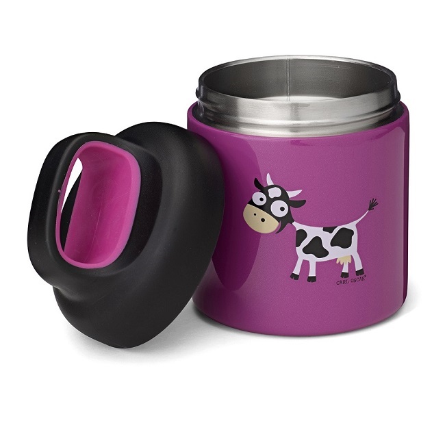 Mattermos barn Carl Oscar Lunchjar Purple Cow