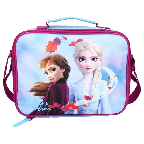 Lasten eväsrasia ja lounaslaukku Frozen Elsa ja Anna