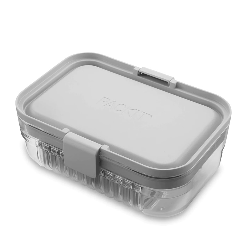 Eväsrasia PackIt Bento Lunch Container Steel Grey