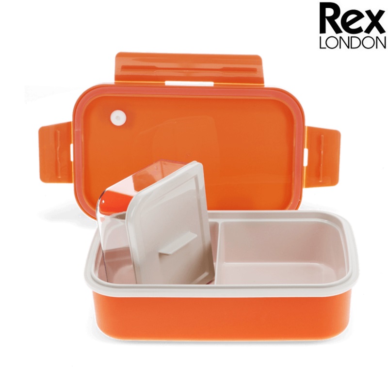 Lasten eväsrasia Rex London Lunch Box Orange