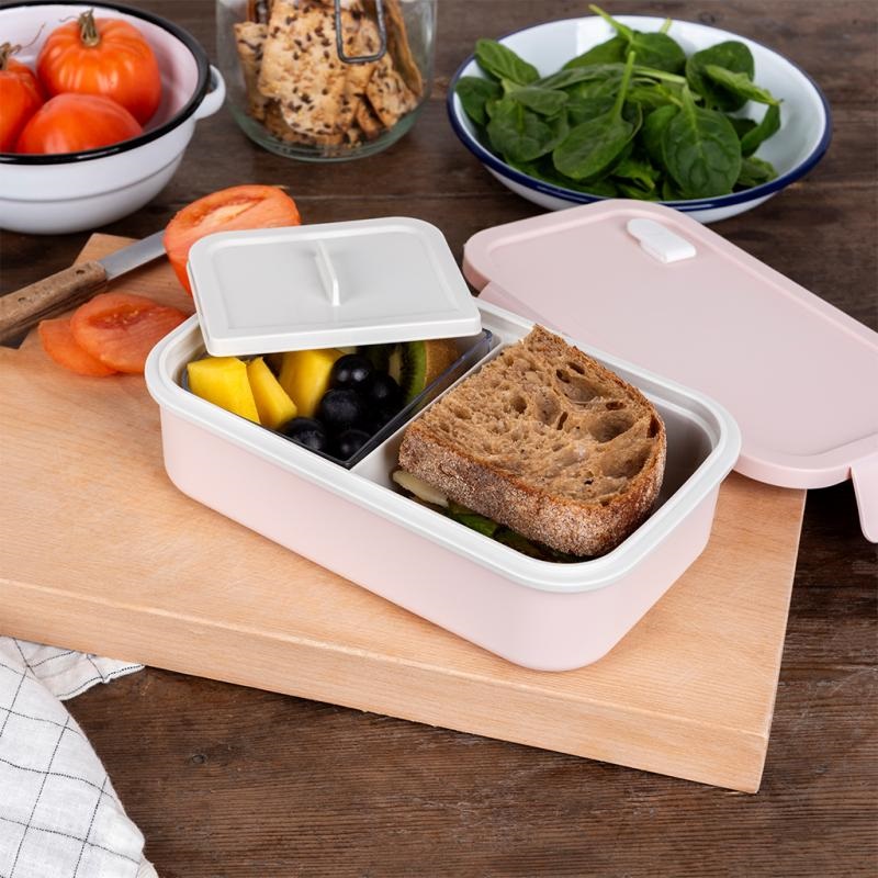 Lasten eväsrasia Rex London Lunch Box Pink