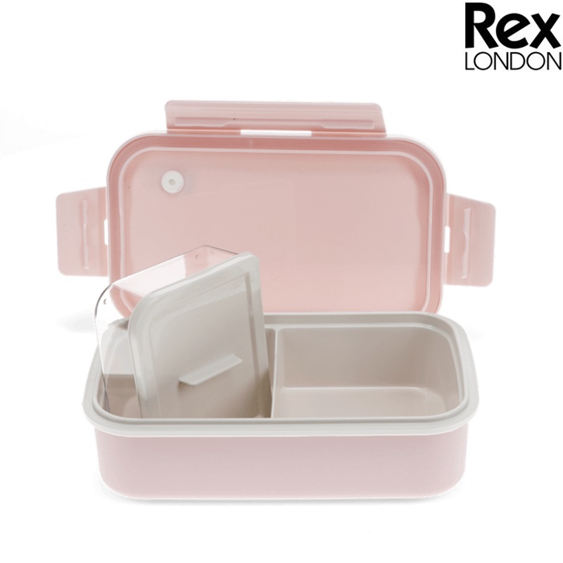 Lasten eväsrasia Rex London Lunch Box Pink