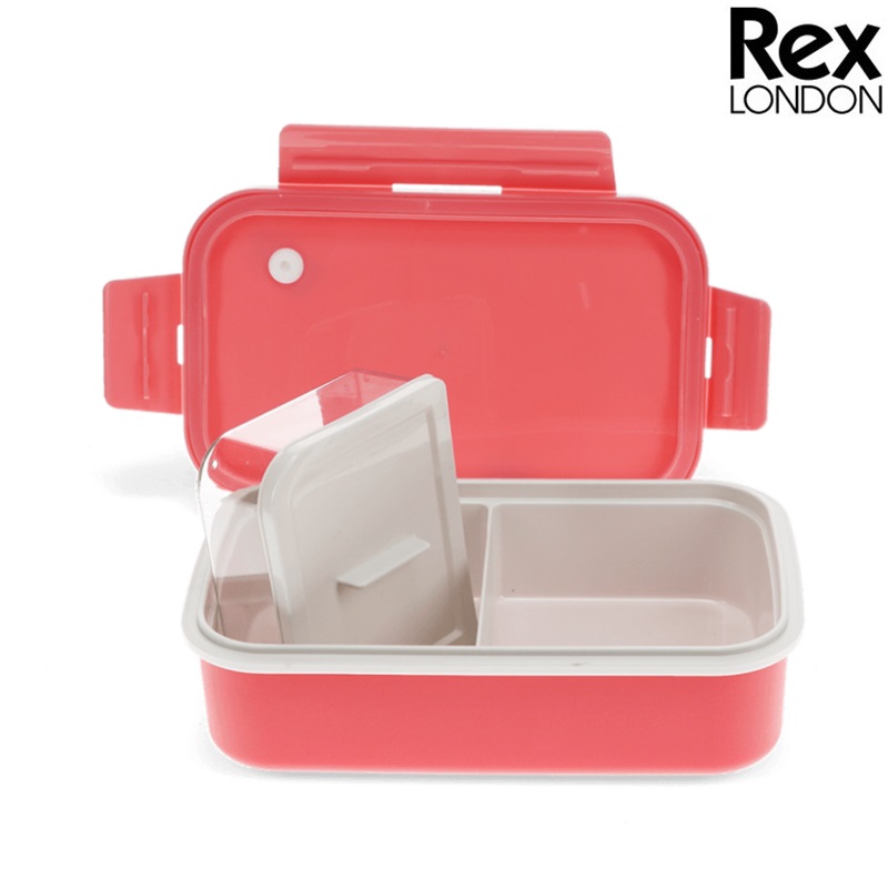 Lasten eväsrasia Rex London Lunch Box Rose Pink