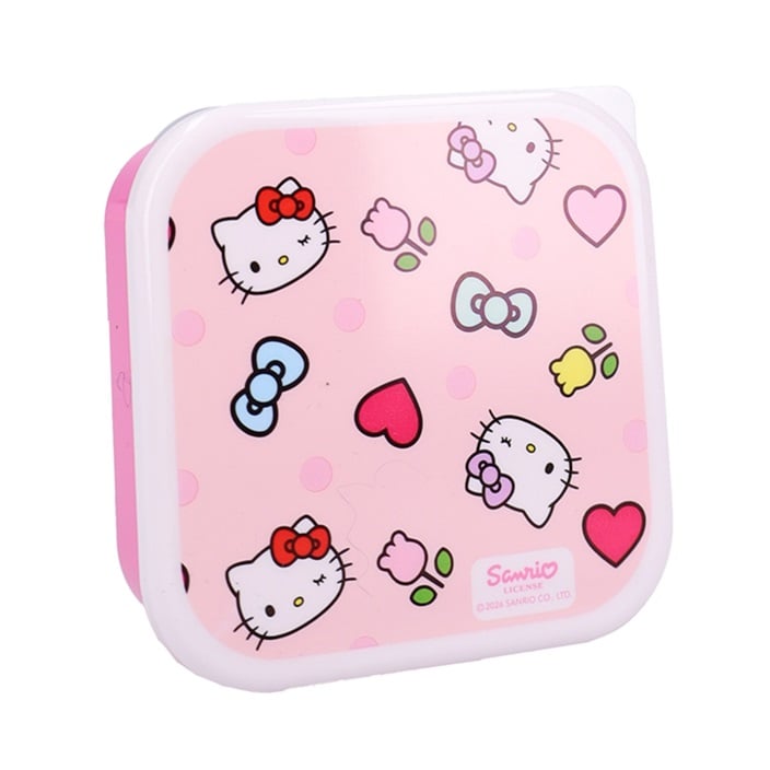 Lasten eväsrasiasetti Hello Kitty Fresh Bites napostelupurkit