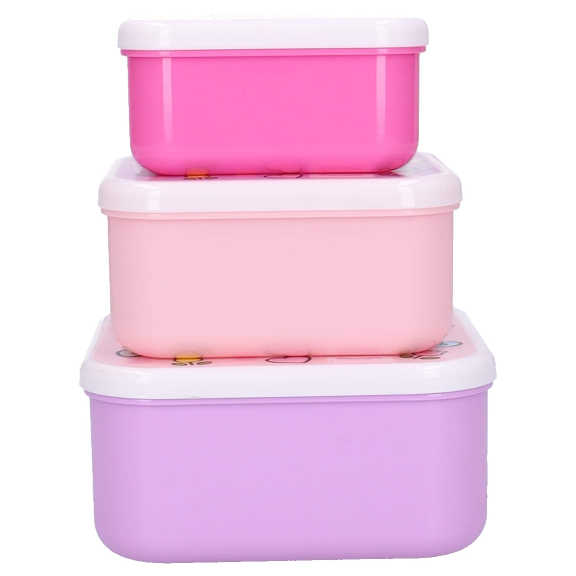 Lasten eväsrasiasetti Hello Kitty Fresh Bites napostelupurkit