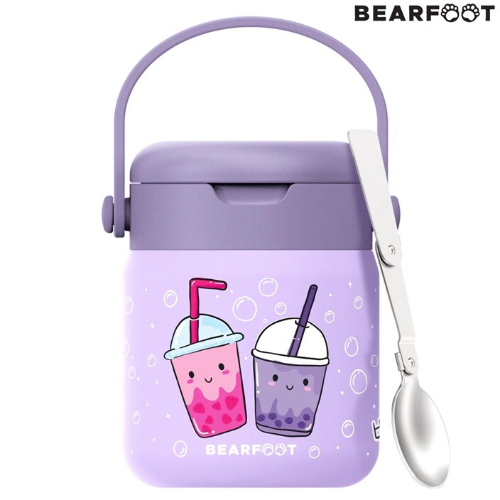 Lasten ruoakatermos Bearfoot Bubble Tea