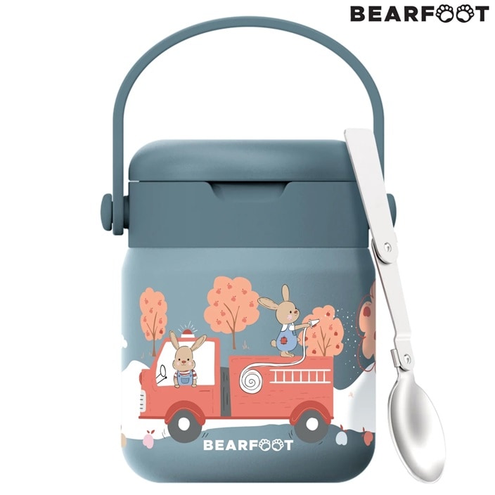 Lasten ruoakatermos Bearfoot Firetruck