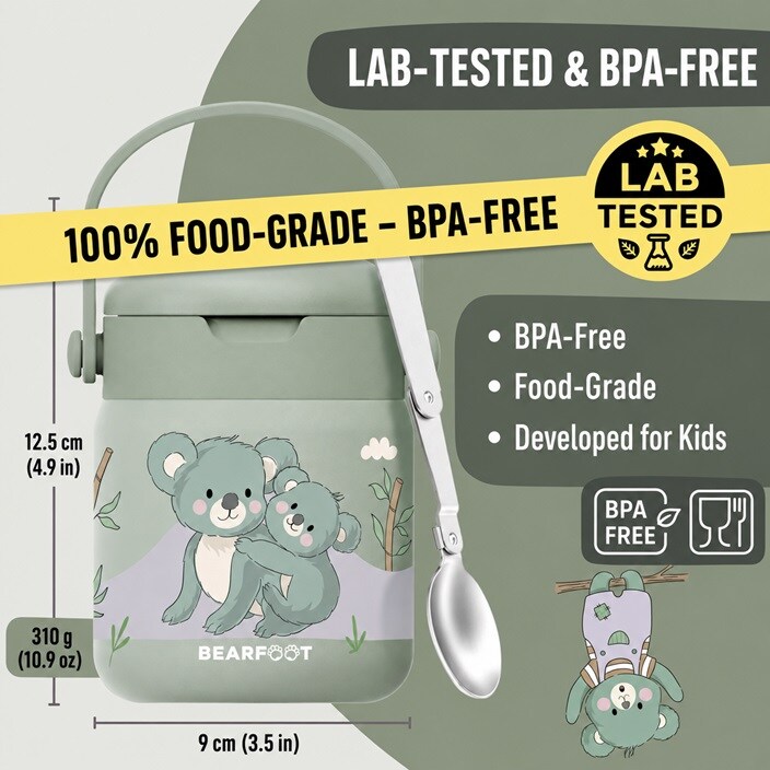 Lasten ruoakatermos Bearfoot Koala