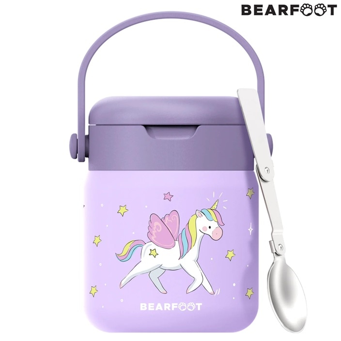 Lasten ruoakatermos Bearfoot Unicorn