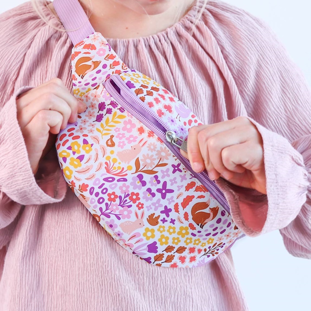 Lasten vyötärölaukku A Little Lovely Company Flower Garden