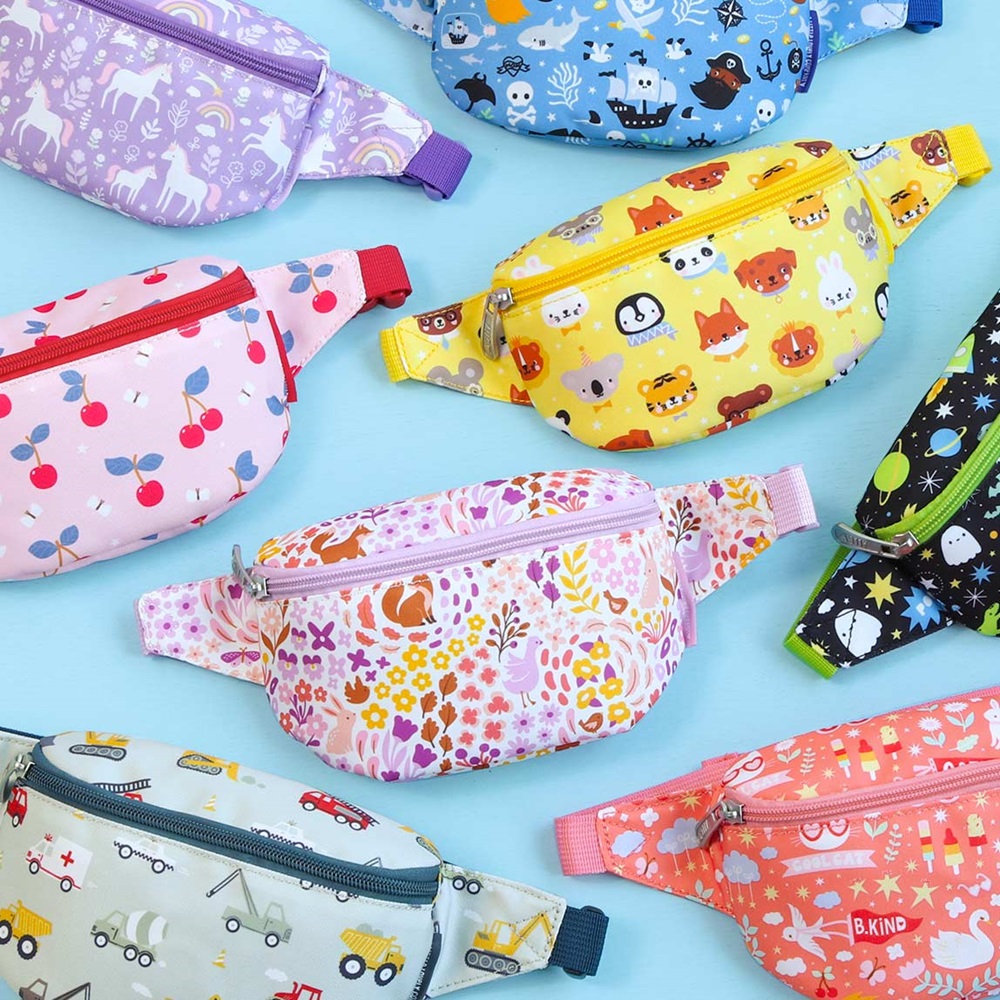 Lasten vyötärölaukku A Little Lovely Company Flower Garden