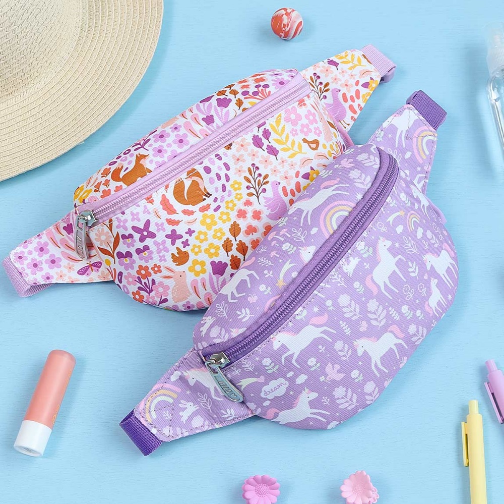 Lasten vyötärölaukku A Little Lovely Company Unicorn Dreams