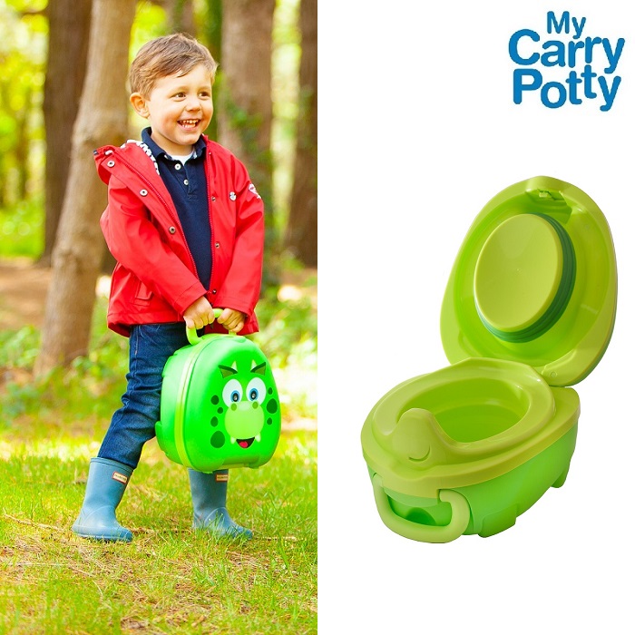 Matkapotta My Carry potty dinosaurio vihrea