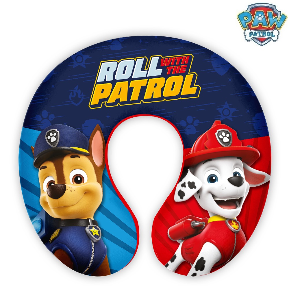 Lasten niskatyyny Paw Patrol Roll with the Patrol