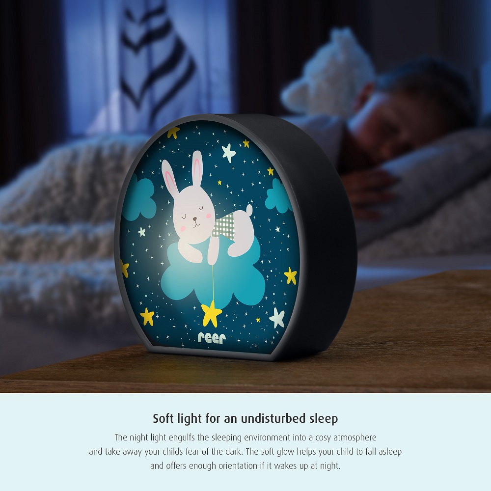 Lasten yövalo Reer MyBabyLight Bunny