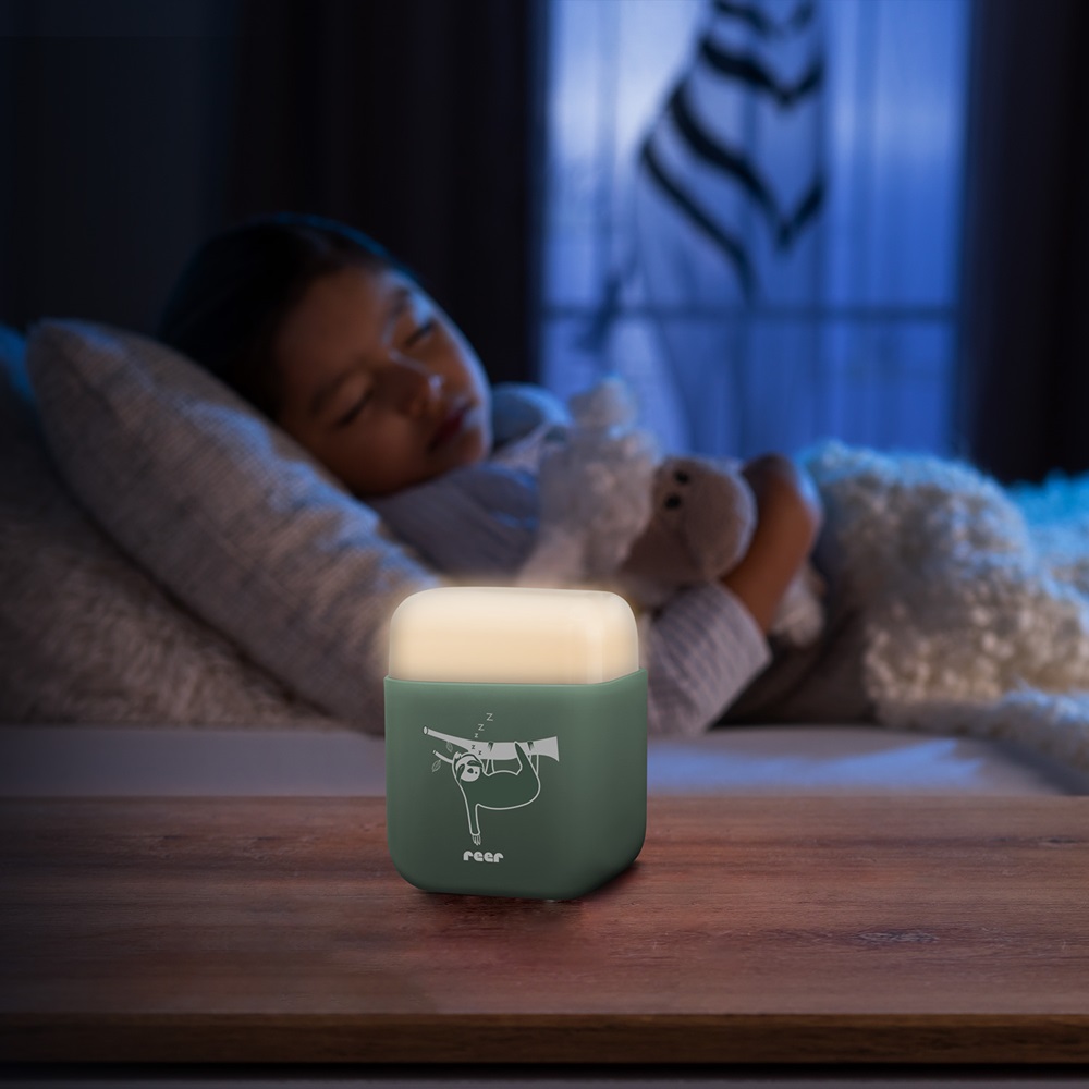 Lasten Yövalo - Reer Sleeplight 2-in-1 Eucalypt