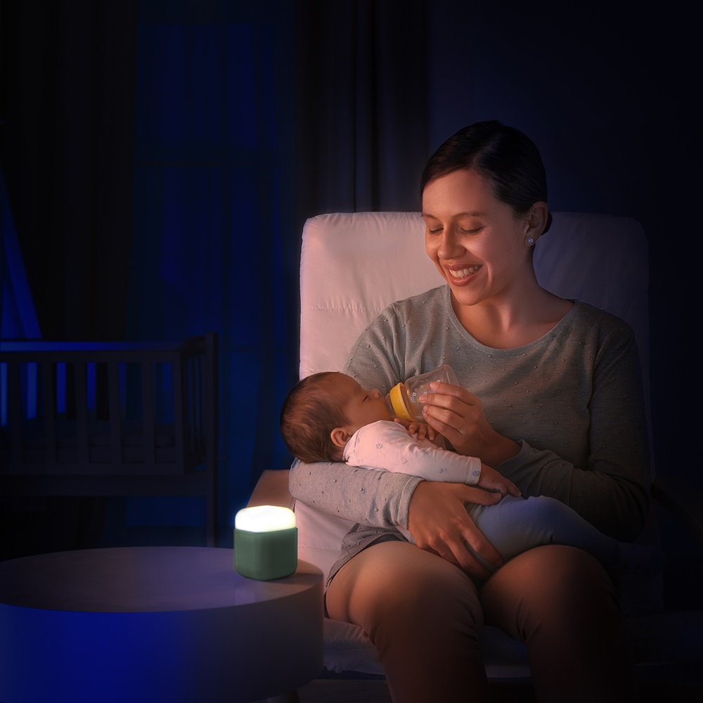 Lasten Yövalo - Reer Sleeplight 2-in-1 Eucalypt