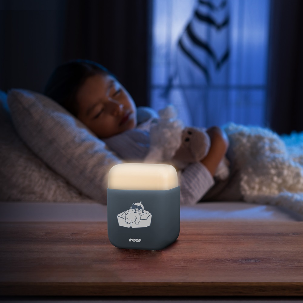 Lasten Yövalo - Reer Sleeplight 2-in-1 Blue