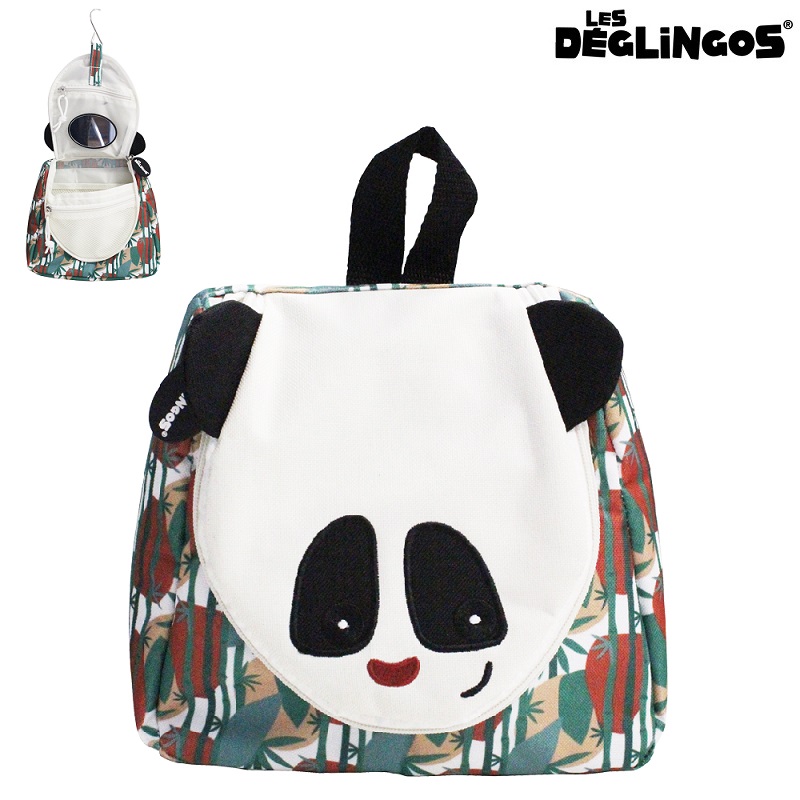 Lasten toalettilaukku Les Deglingos Panda