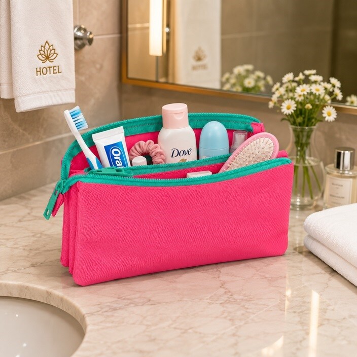 Lasten Toilettilaukku - Nait Nait Pink Fluor