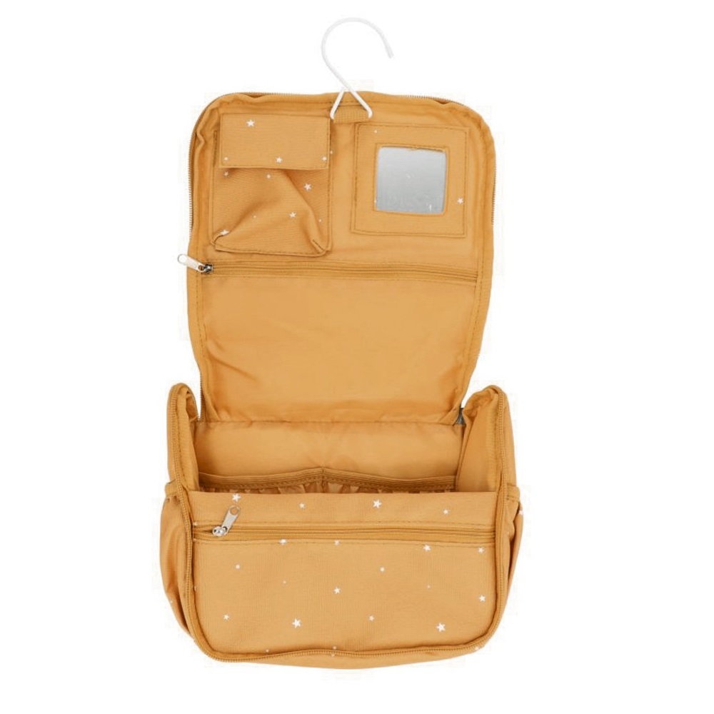 Lasten Toilettilaukku - Tutete Stars Mustard